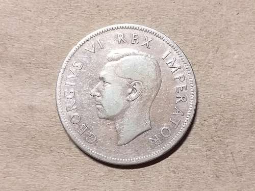 1938 SA UNION SILVER HALF CROWN