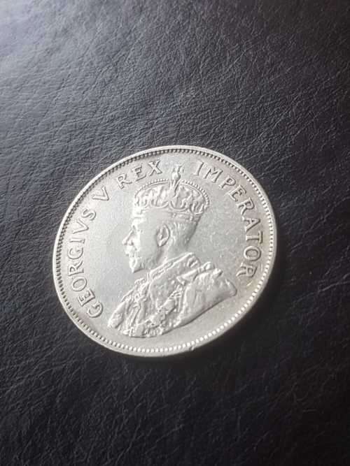 1936 SA UNION SILVER 2.5 SHILLINGS