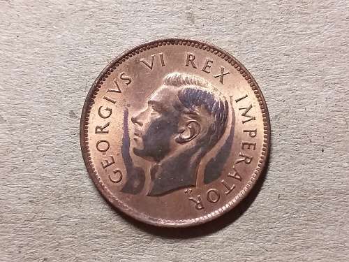 1943 SA UNION ¼ Penny - George VI [MINT STATE]