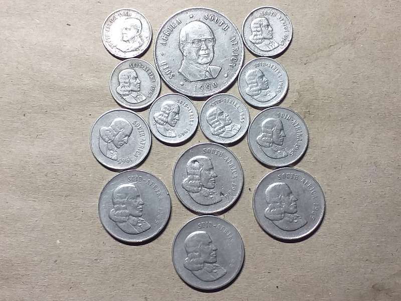 A LOT OF 13 RSA NICKEL COINS
