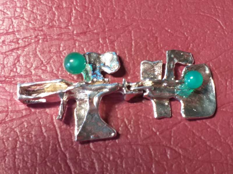 LOVELY UNIQUE SILVER PENDANT IN VERY GOOD CONDITION