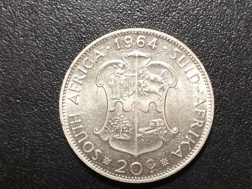 1964 RSA SILVER 20 CENTS