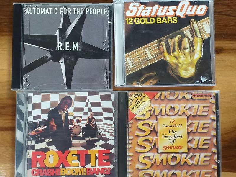4 x CD's IN ORIGINAL CASES [One bid for all] See description.