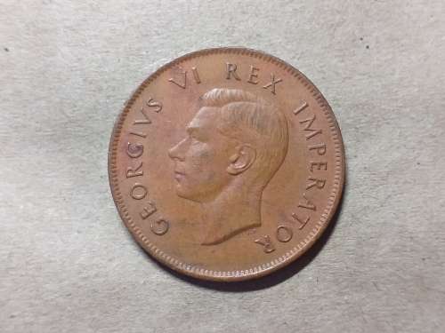 1943 SA UNION PENNY MINT STATE