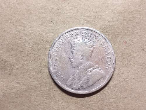 1935 SA UNION SILVER 2 SHILLINGS