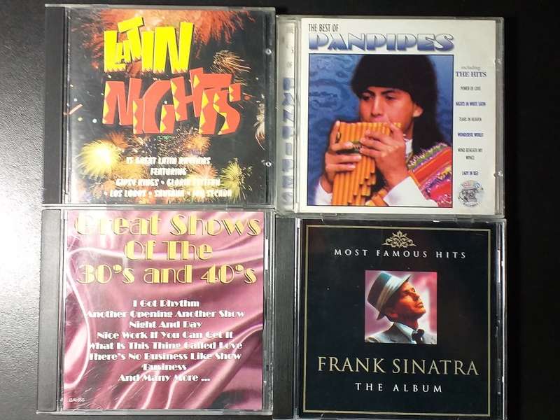 4 CD's IN ORIGINAL CASINGS [Bid per CD to take all]