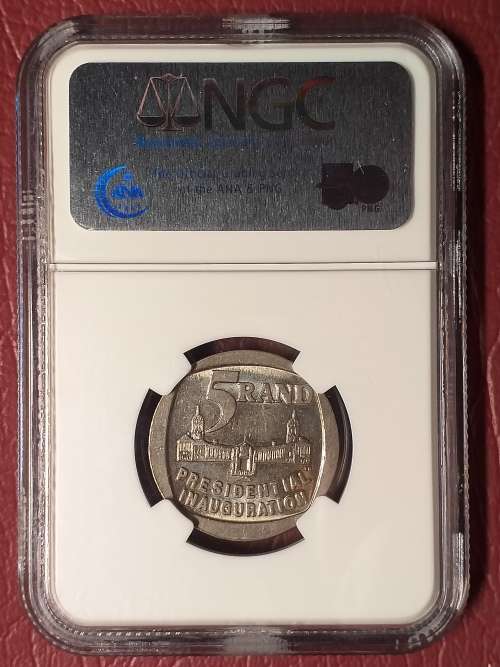 1994 RSA R5 NGC GRADED AU 55