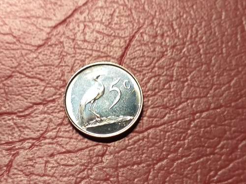 1965 RSA 5 CENT ENGLISH [PROOF]