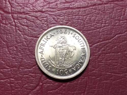 1961 RSA SILVER 10 CENT [MINT STATE]