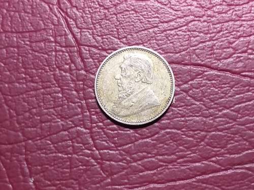 1897 ZAR STERLING SILVER SIXPENCE