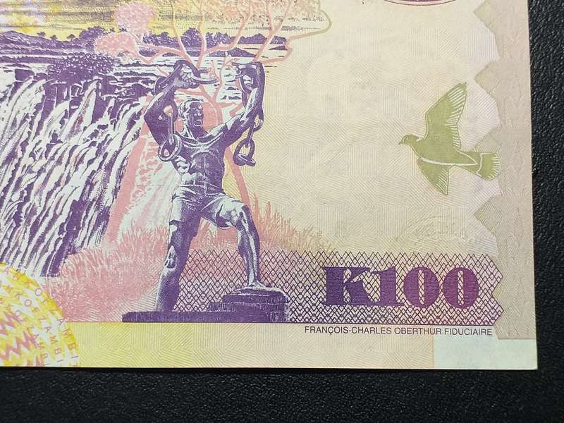 2006 ZAMBIA 100 KWACHA NOTE [To my opinion, uncirculated]