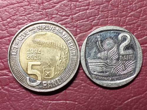 2019 RSA R5 AND R2 COINS