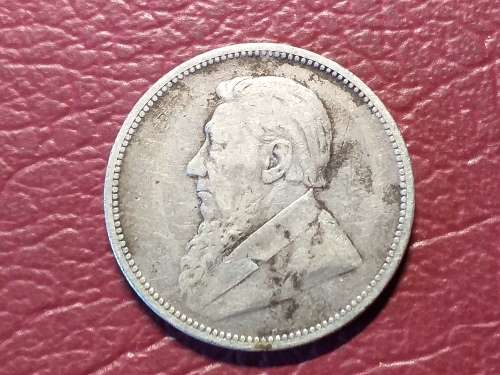 1894 ZAR STERLING SILVER S SHILLINGS