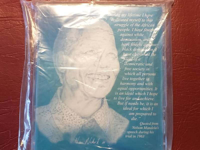 2000 RSA MANDELA PROOF COIN IN CD HOLDER