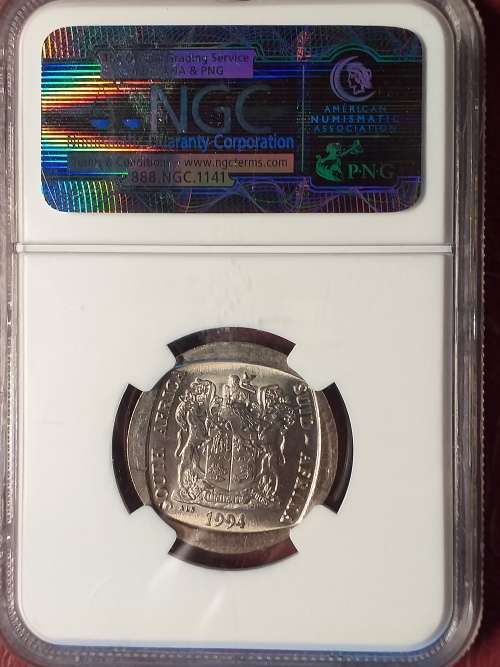 1994 RSA INAUGURATION R5 - NGC GRADED MS 62