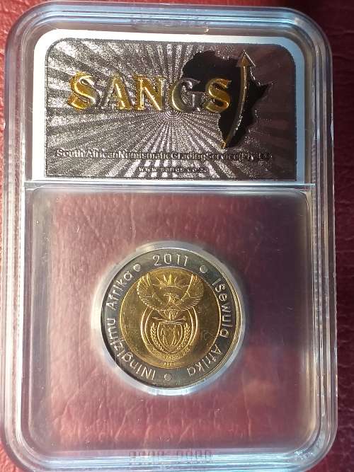 2011 RSA R5 RESERVE BANK - SANGS GRADED MS 64