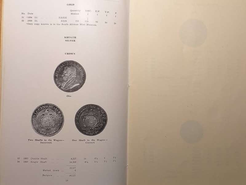 1950  CATALOGUE OF COINS OF SA -  BY ALEC KAPLAN - PORK SKIN -  NR: 6 OF 200 - RARE - SOUGHT AFTER