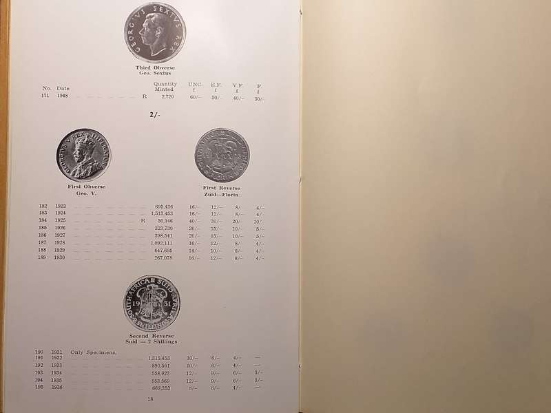 1950  CATALOGUE OF COINS OF SA -  BY ALEC KAPLAN - PORK SKIN -  NR: 6 OF 200 - RARE - SOUGHT AFTER