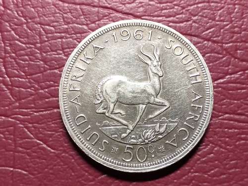 1961 RSA SILVER 50 CENTS
