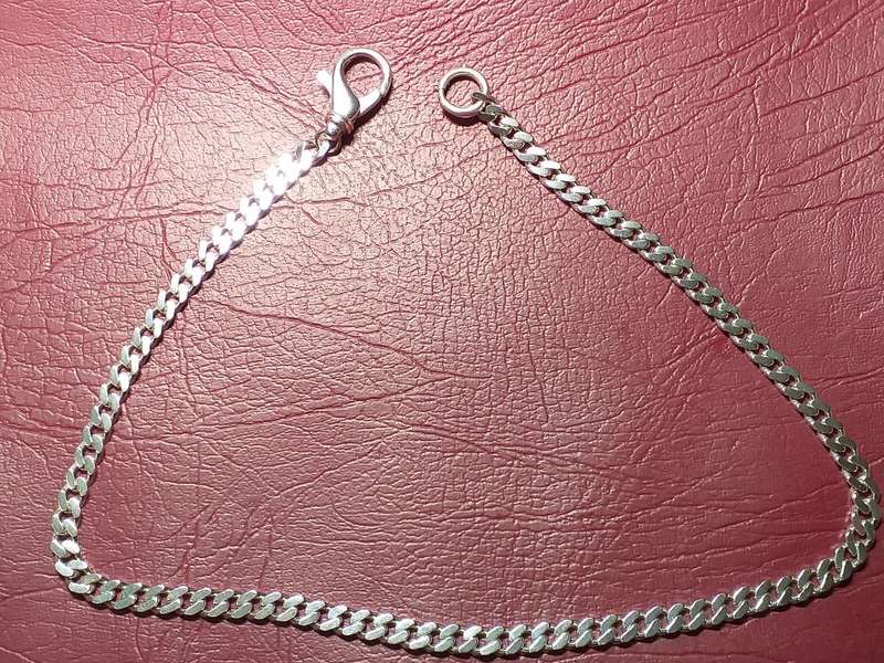 LOVELY GENUINE SOLID STERLING SILVER NECKLACE. EXCELLENT CONDITION [47 g] - A RELIST OF NON PAYMENT