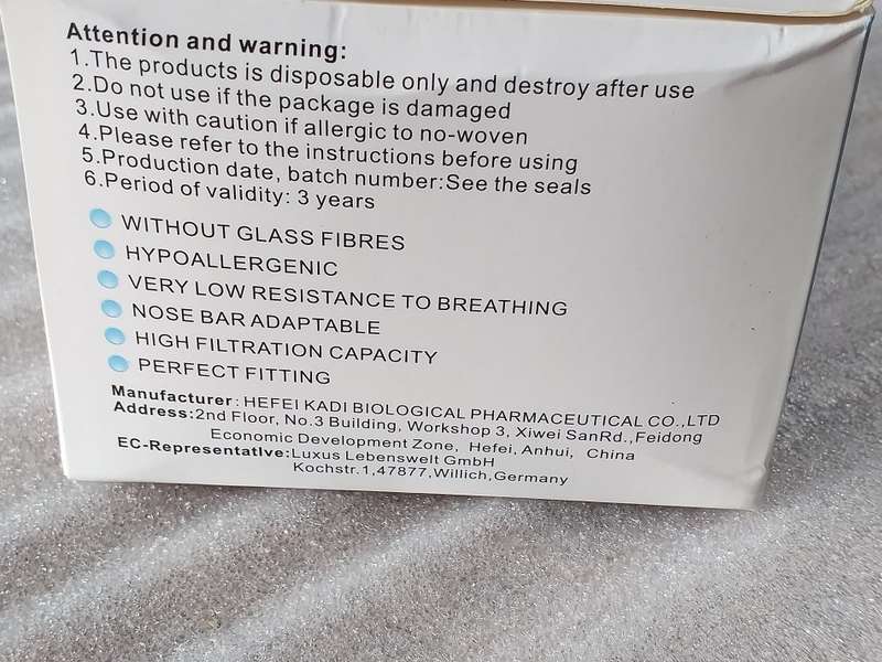 KADI DISPOSABLE FACE MASK