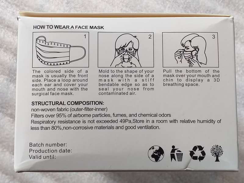 KADI DISPOSABLE FACE MASK