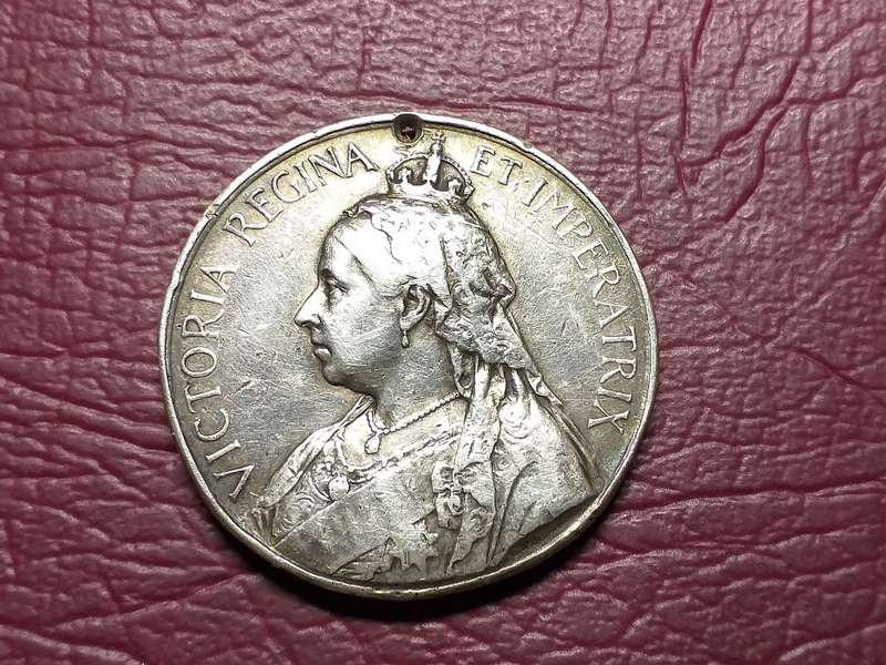 Victoria Regina Et Imperatrix Boer War Silver Medal - [29,5 g]