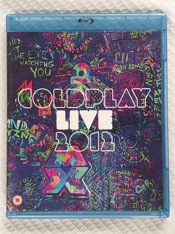 COLDPLAY LIVE 2012 -  2 x DVD's