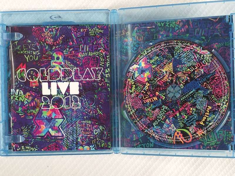 COLDPLAY LIVE 2012 -  2 x DVD's
