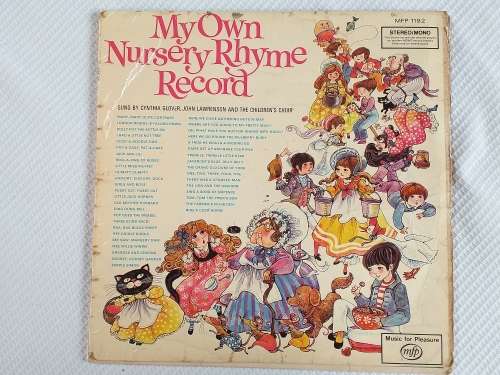 My Own Nursery Rhyme Record - [A Relist of Non Payment]