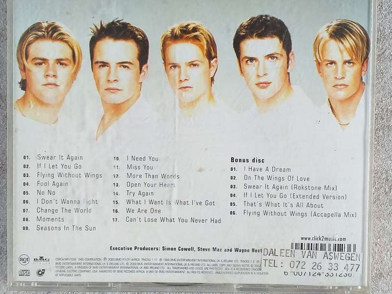 WESTLIFE SPECIAL EDITION DUBBLE CD