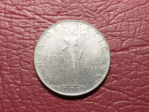 1958 Vatican City 100 Lire - Pivs XII