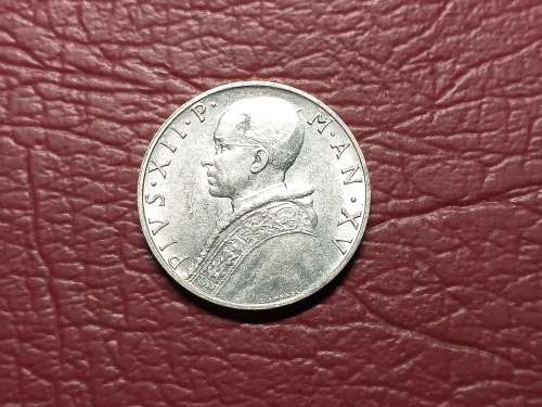 1953 Vatican City 10 Lire - Pivs XII
