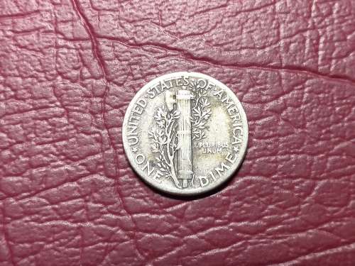 1944 USA SILVER 1 Dime "Mercury Dime"