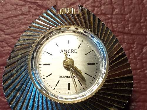 ANCRE PENDANT/POCKET WATCH IN GOOD WORKING ORDER