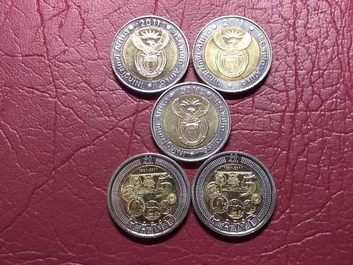 2011 RSA R5 90TH ANNIVERSARY 0F THE RESERVE BANK - [5 Available to take one or more] - MINT STATE