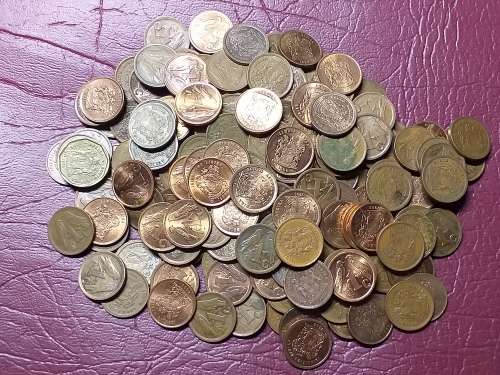 A LOT OF 200 RSA 1 CENTS - [Bid per coin to take all.]