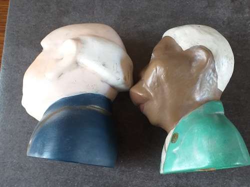FW AND MANDELA SALT AND PEPPER POT SET IN VERY GOOD CONDITION -  [H,  11 cm]