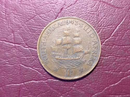 1943 SA UNION PENNY