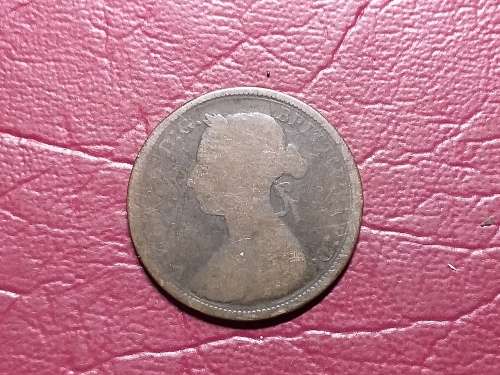 1892 BRITISH ½ Penny - [Filler coin]