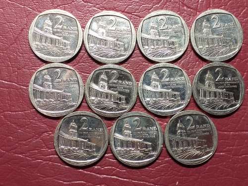 11  x 2014 RSA  R2 - 100 Years Union Buildings `ERROR YEARS` -  AU - [Bid per coin to take all.]