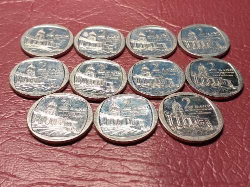 11  x 2014 RSA  R2 - 100 Years Union Buildings `ERROR YEARS` -  AU - [Bid per coin to take all.]