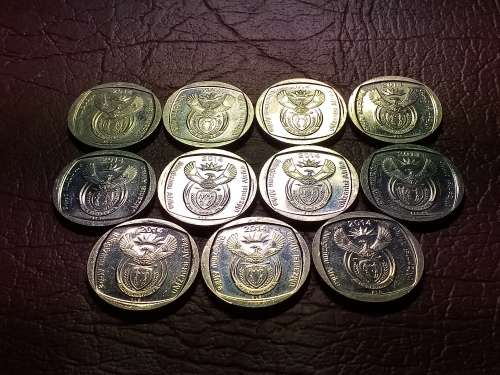 11  x 2014 RSA  R2 - 100 Years Union Buildings `ERROR YEARS` -  AU - [Bid per coin to take all.]