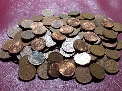 A LOT OF 150 RSA 5 CENTS - [Bid per coin to take all.]