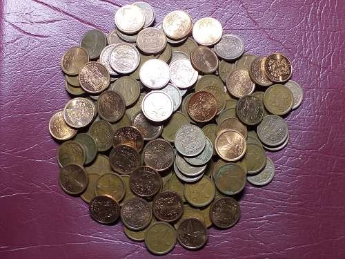 A LOT OF 150 RSA 2 CENTS - [Bid per coin to take all.]