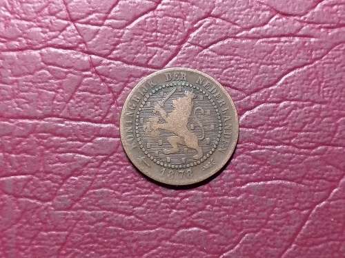 1878 NETHERLANDS 1 Cent - Willem III / Wilhelmina