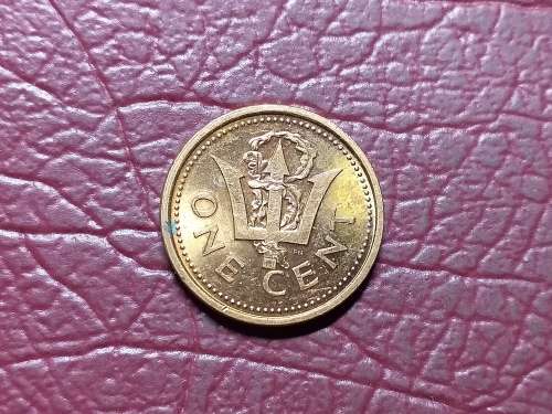 1986 BARBADOS 1 Cent - Elizabeth II - MS