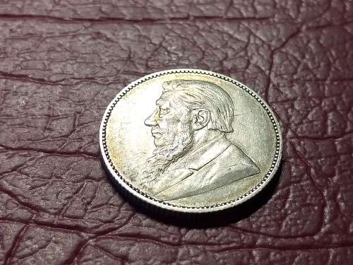1896 ZAR STERLING SILVER SHILLING