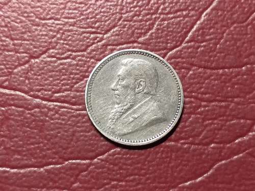 1897 ZAR STERLING SILVER THREEPENCE
