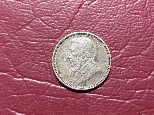 1895 ZAR STERLING SILVER THREEPENCE